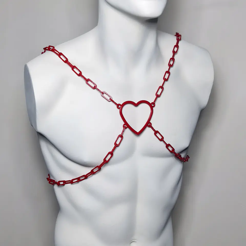 Arnés de Cadenas: Corazón 3