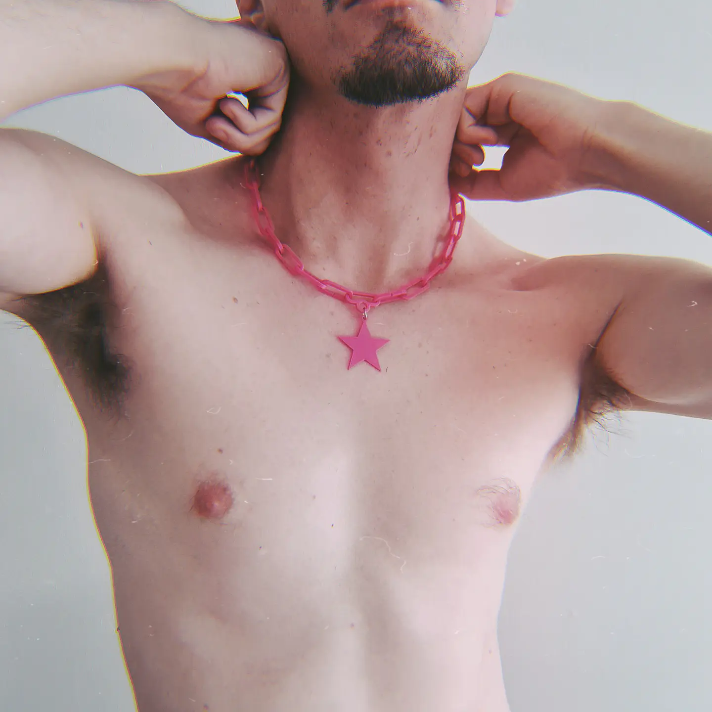Pink Star Chain 1