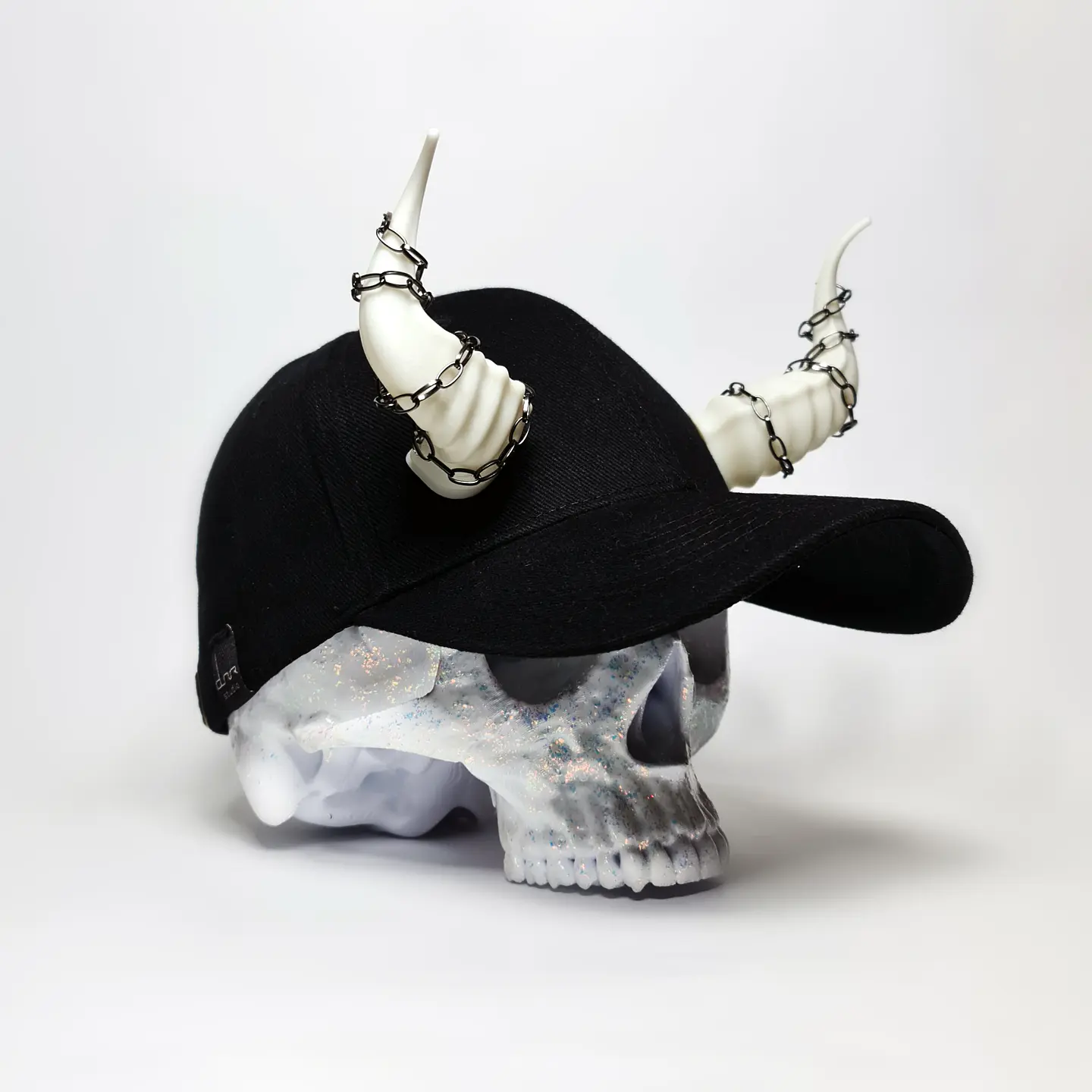 Lucifer Cap with Chains 4