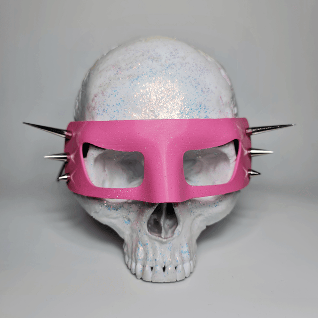 Spiked Mask (Leatherette) [Vegan] 8