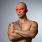 Eye mask with metal spikes - thumbnail 6