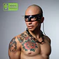 Eye mask with metal spikes - thumbnail 1