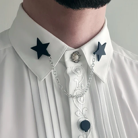 Pin Doble Black Star