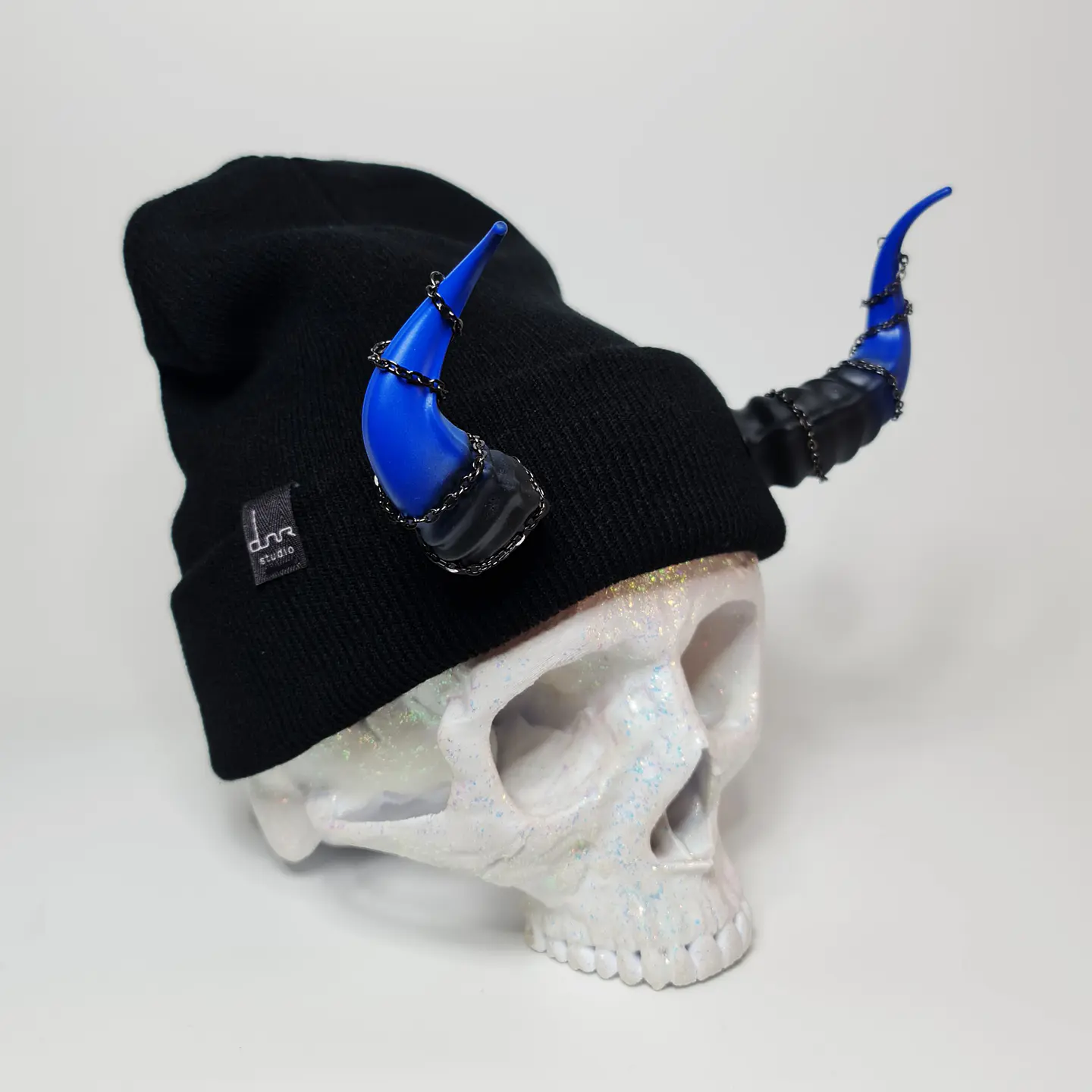 Lucifer Beanie With Chains 11