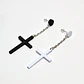 Cross Pendant Hoop - thumbnail 3