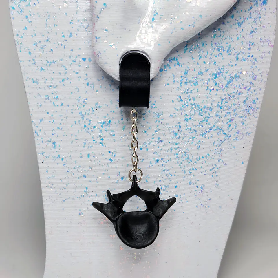 Ear Clip Vertebrae (Hoops without piercing) 5