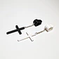 Ear Clip Cross Pendant - thumbnail 1