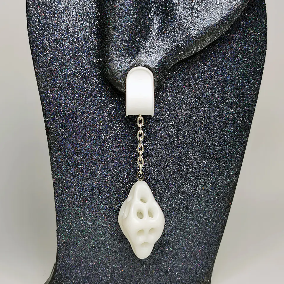 Ear Clip Radiolaria #2 (Aros sin perforación) 2