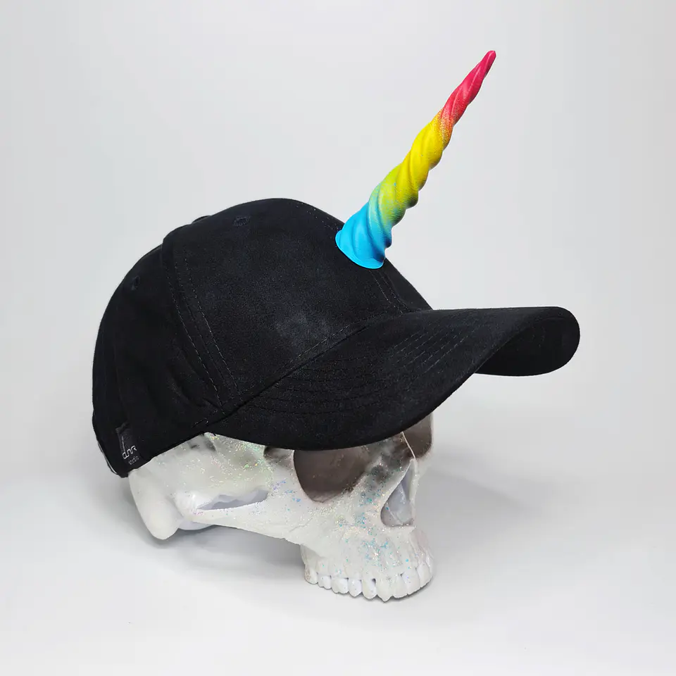 Suede Unicorn Cap 10