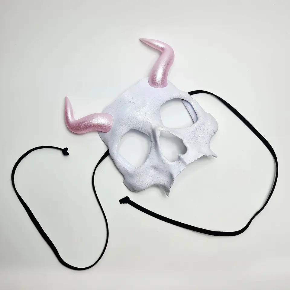 Skull Mask with Horns #1 3