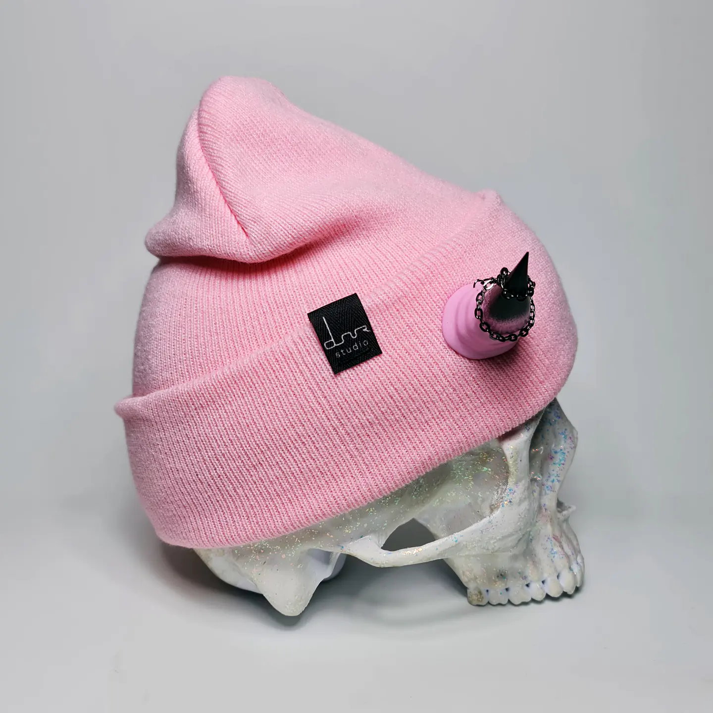 Imp Beanie with Chains 6