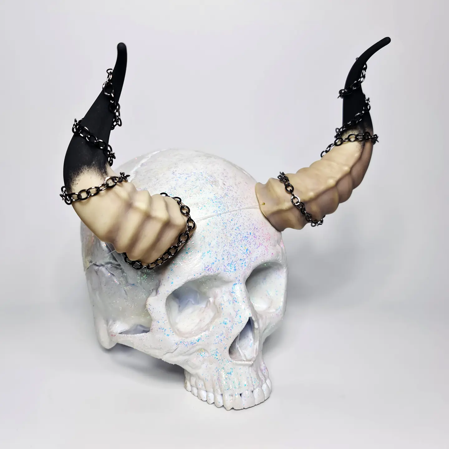 Lucifer Horns with Chain 1