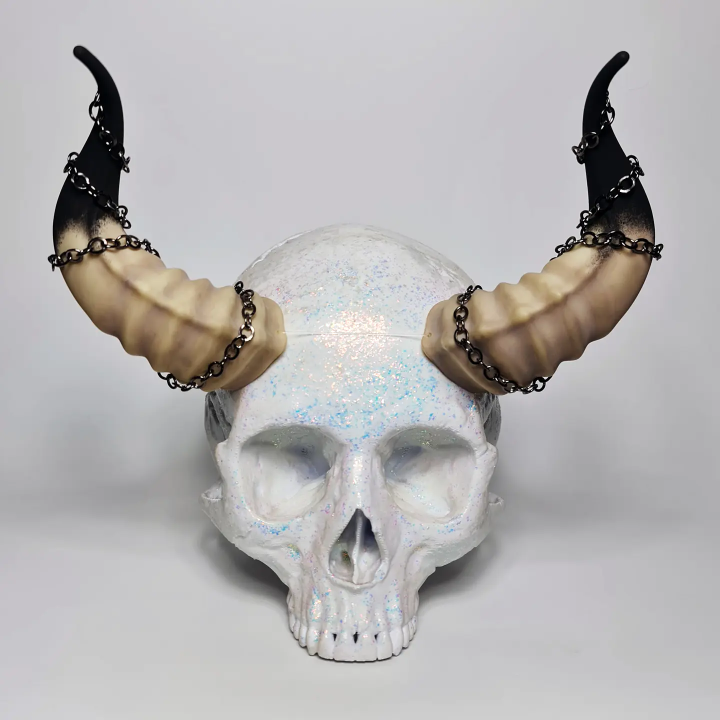 Lucifer Horns with Chain 2