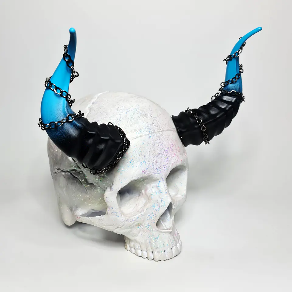 Lucifer Horns with Chain 5