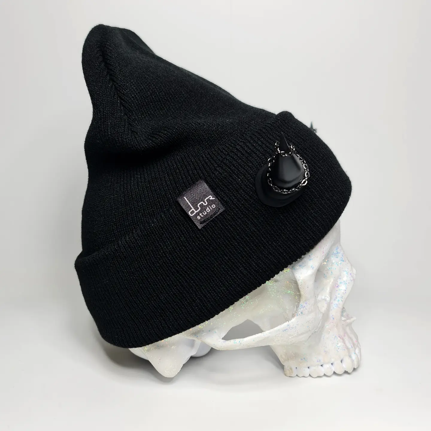 Imp Beanie with Chains 3