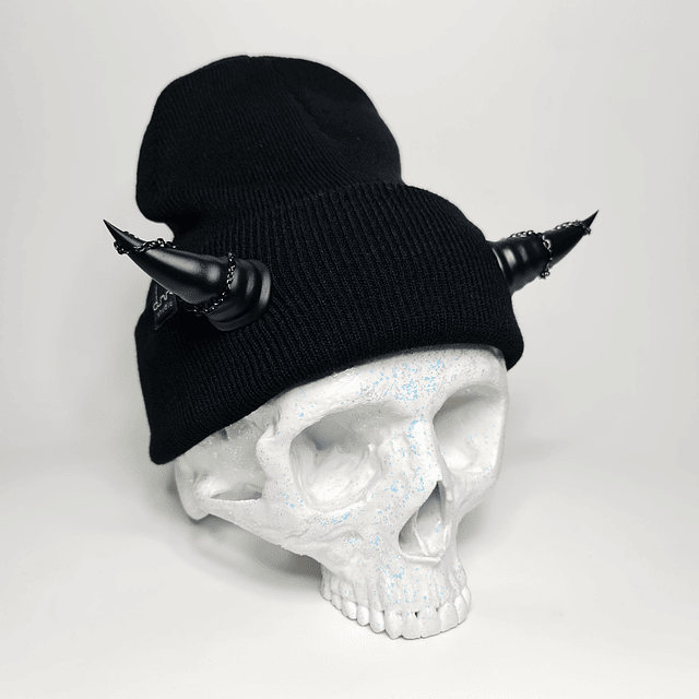 Imp Beanie with Chains