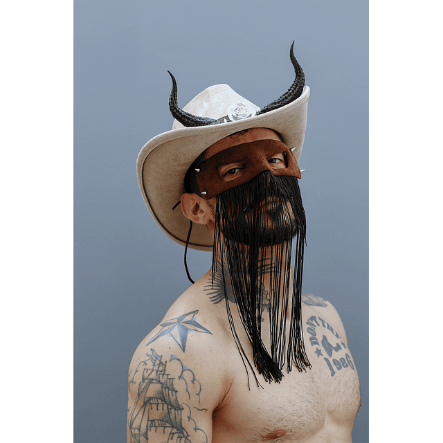 Antifaz con Flecos (30cm)