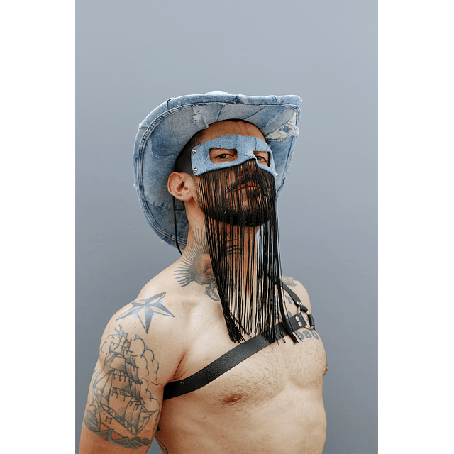 Antifaz con Flecos (30cm)