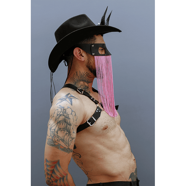 Antifaz con Flecos (30cm)