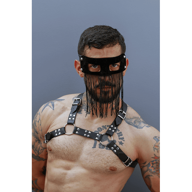 Antifaz con Flecos (15cm)