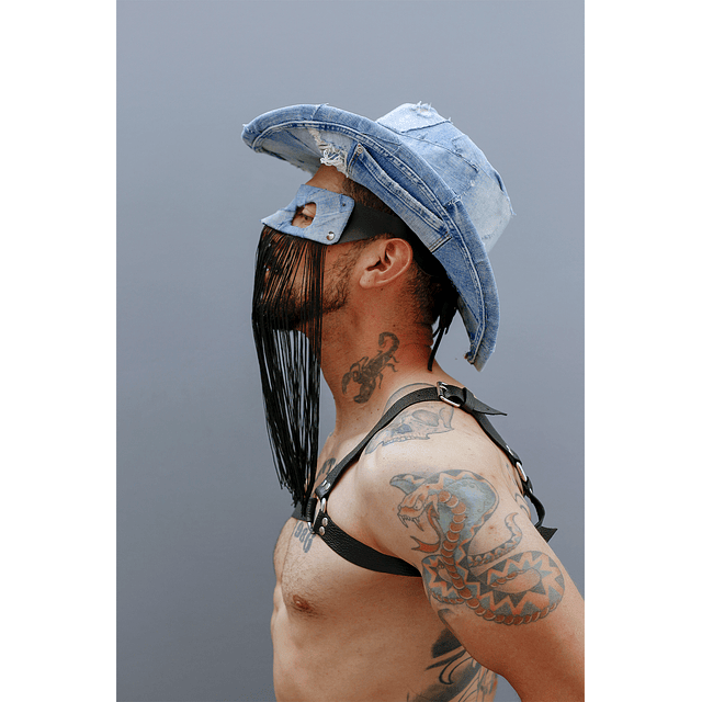 Sombrero Cowboy Upcycled