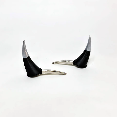Hair Pin Mini Cuernos