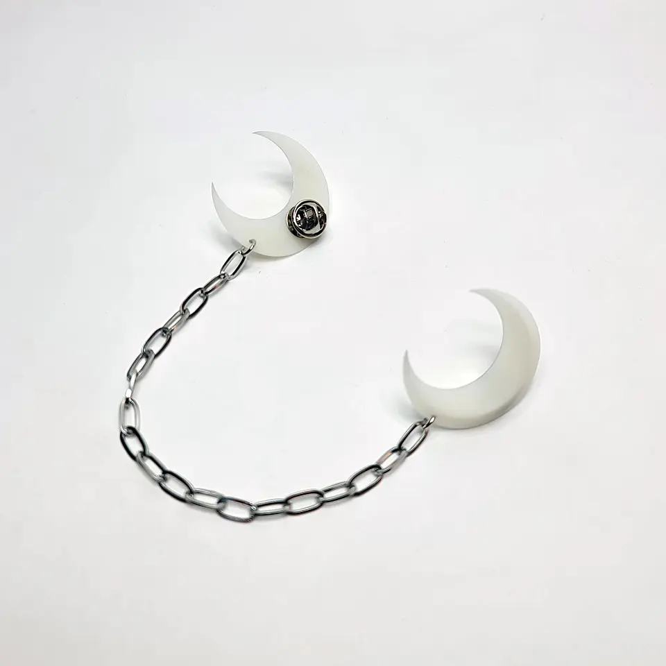 Double Moon Pin 2