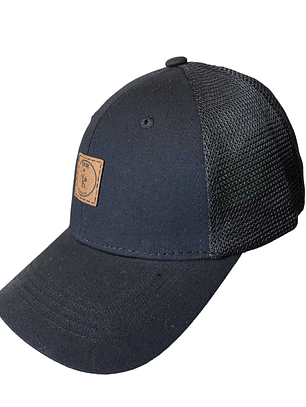 Gorro trucker  negro niño