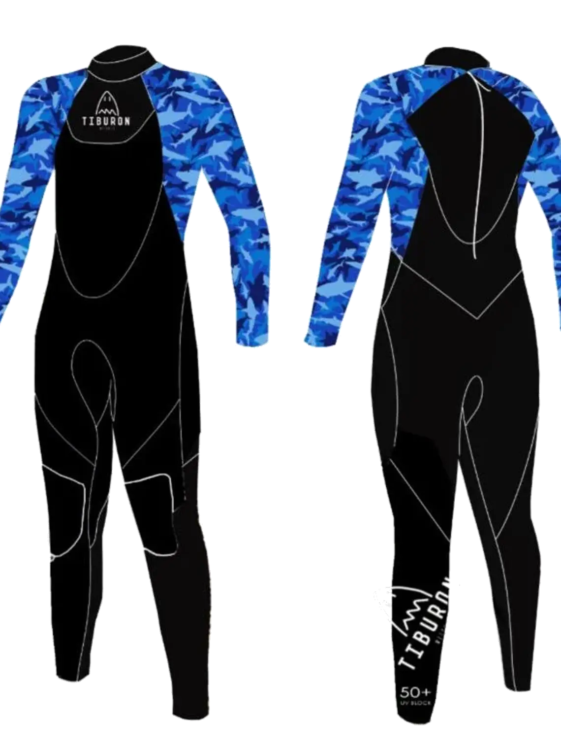 Traje De Surf Militar Azul 2mm 1