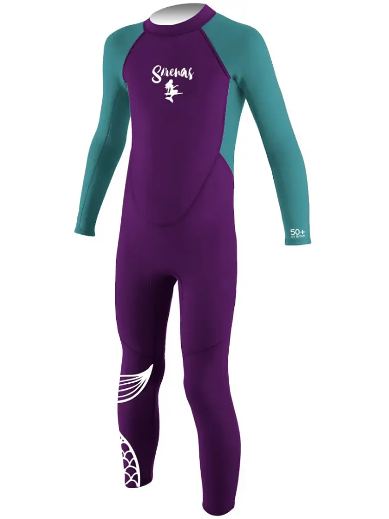 Traje de surf Morado 2mm 1