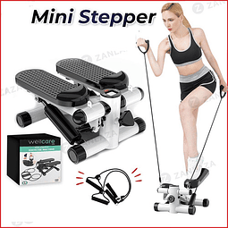 Maquina Sunny Health Fitness Mini Stepper Banda Resistencias