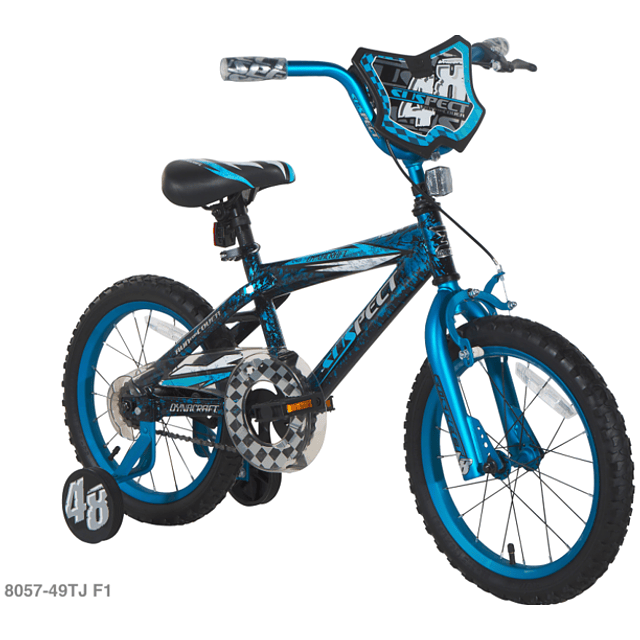 Bicicleta Aro 16 Para Niños Dynacraft Sospechosos de 16 Azul