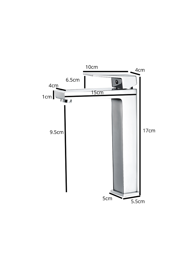 Llave Monomando Lavamanos Verona 2