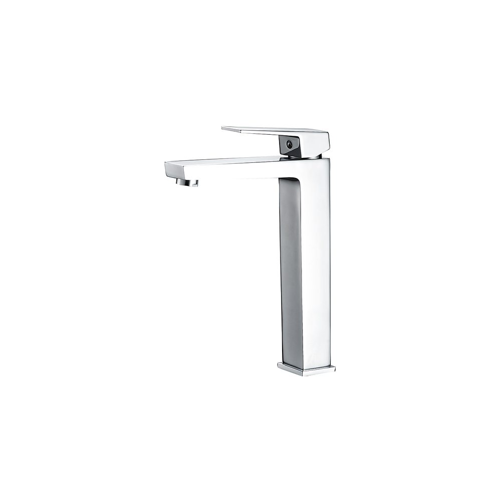 Llave Monomando Para Lavamanos Verona Plateado 1