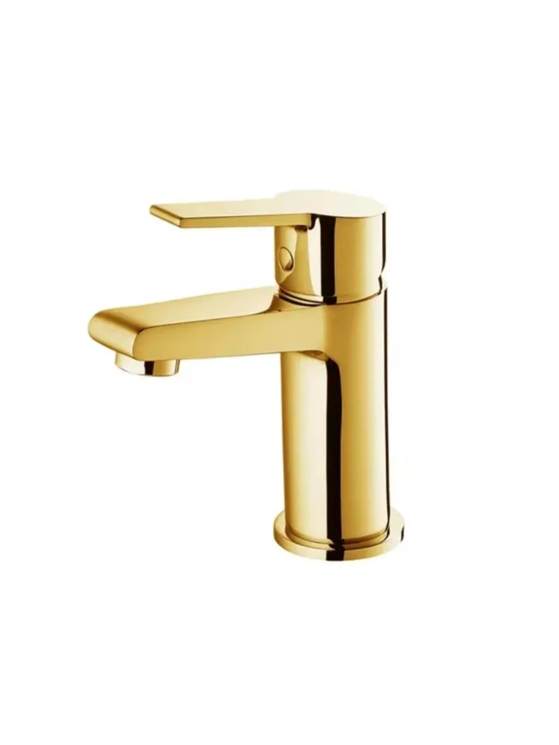 Llave Monomando Lavamanos Dorado 1