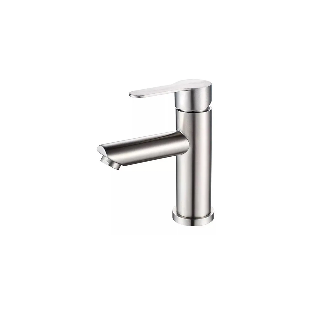 Llave Monomando Para Lavamanos Plateado 1