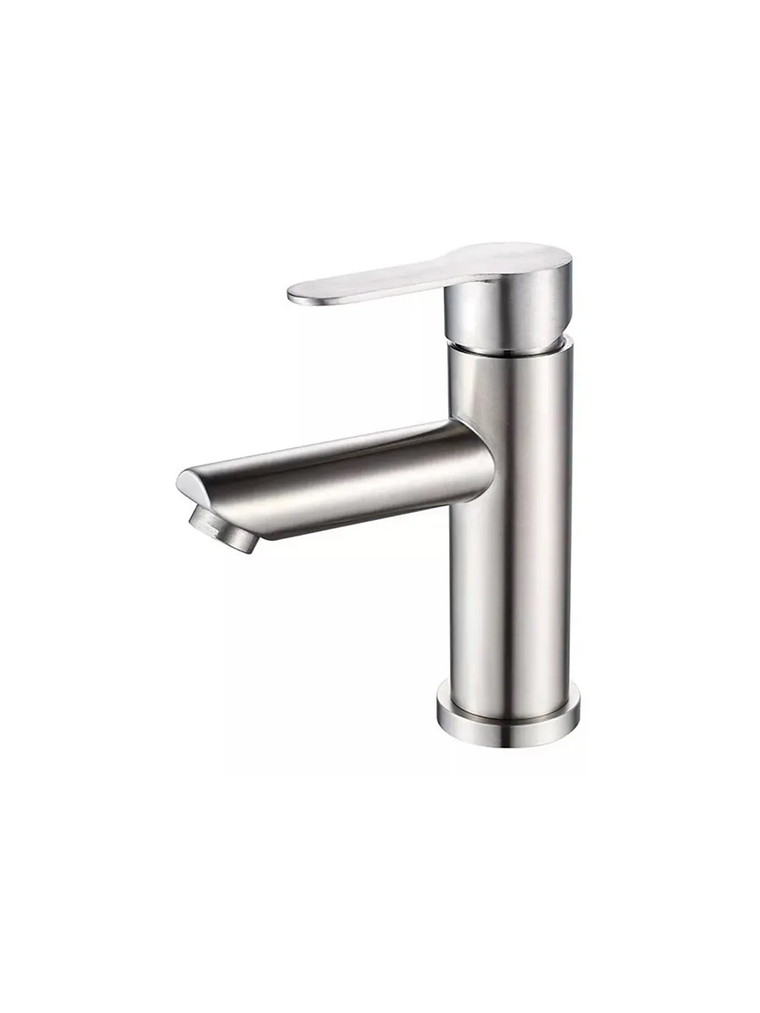 Llave Monomando Lavamanos Plateado 1