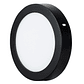 Panel Led Sobrepuesto Redondo 24W 6500K Negro - Miniatura 1