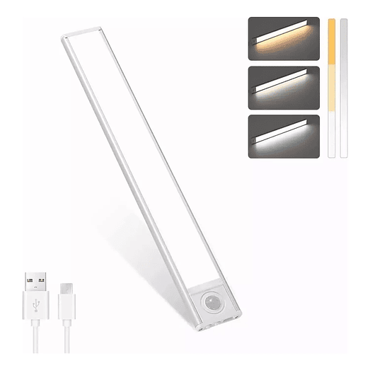 Barra Sensor Movimiento Magnética 1W 6500K 2