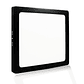 Panel Led Sobrepuesto Cuadrado 24W 6500K Negro - Miniatura 1