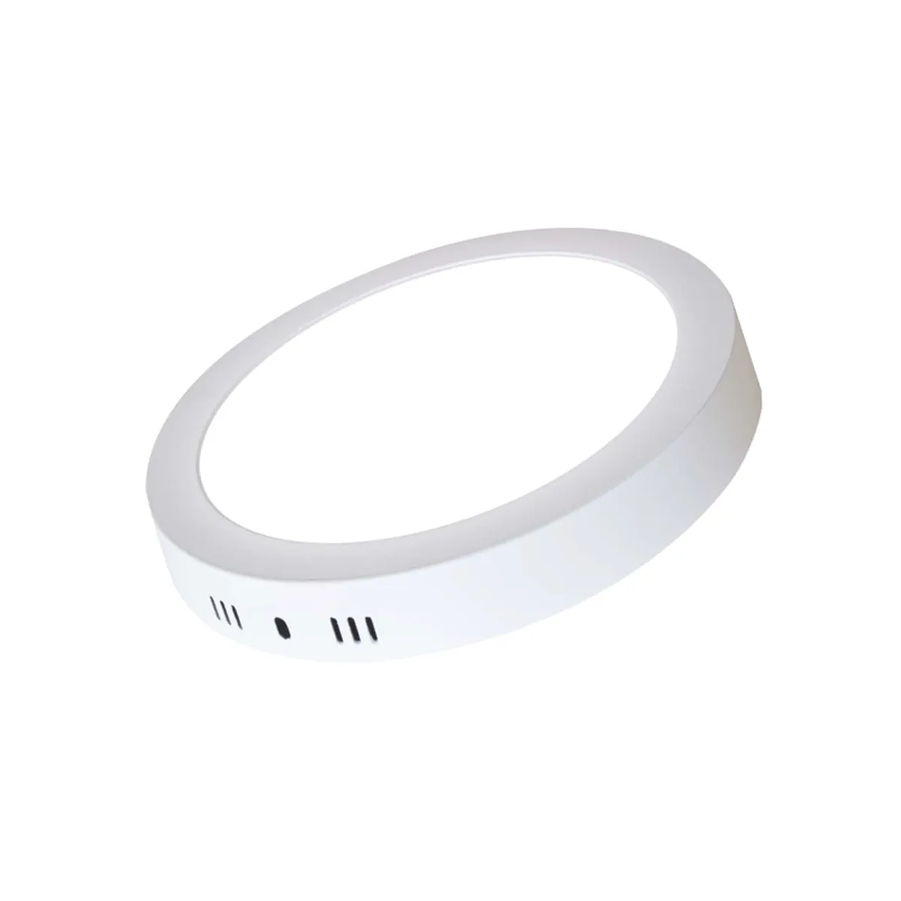 Panel Led Sobrepuesto Redondo 18W 3000K 2