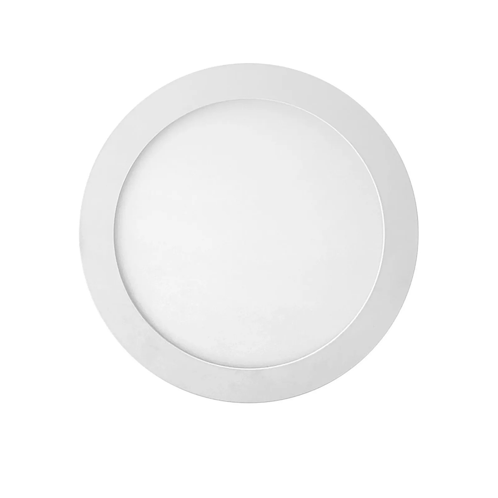 Panel Led Sobrepuesto Redondo 18W 3000K 1