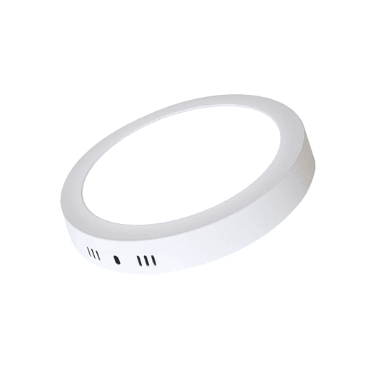 Panel Led Sobrepuesto Redondo 24W 3000K 2