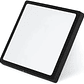 Panel Led Sobrepuesto Cuadrado 18W 6500K Negro - Miniatura 2