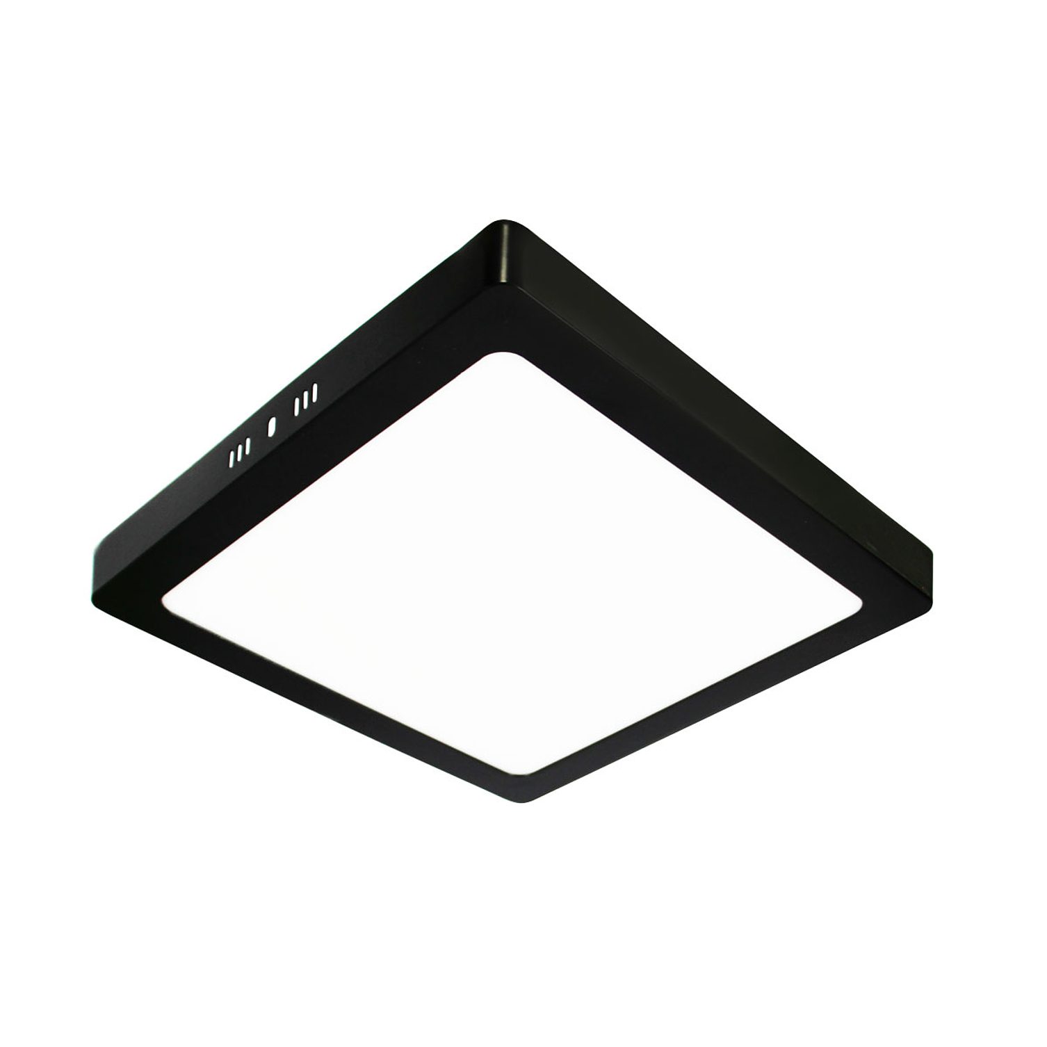 Panel Led Sobrepuesto Cuadrado 18W 6500K Negro 3