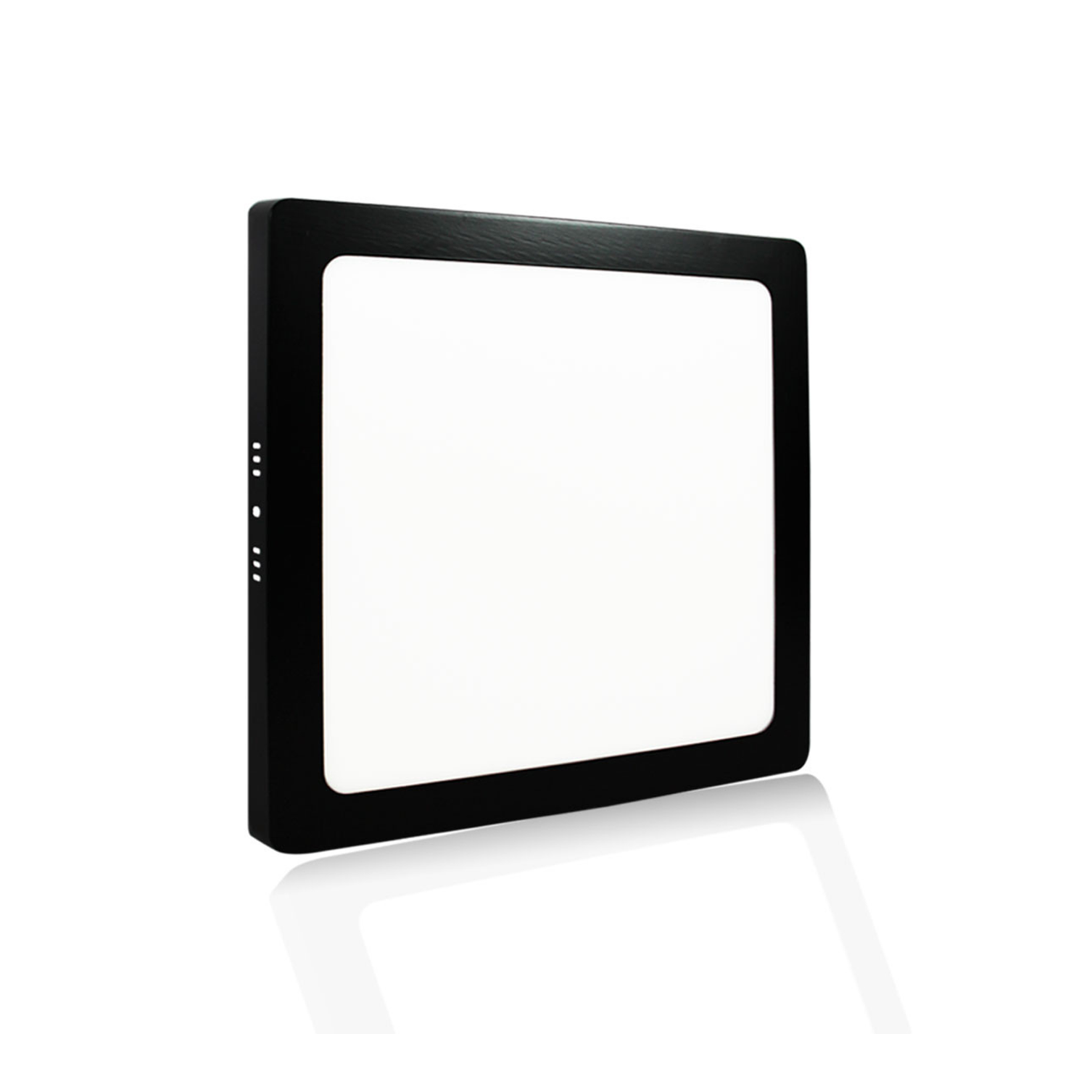 Panel Led Sobrepuesto Cuadrado 18W 6500K Negro 1
