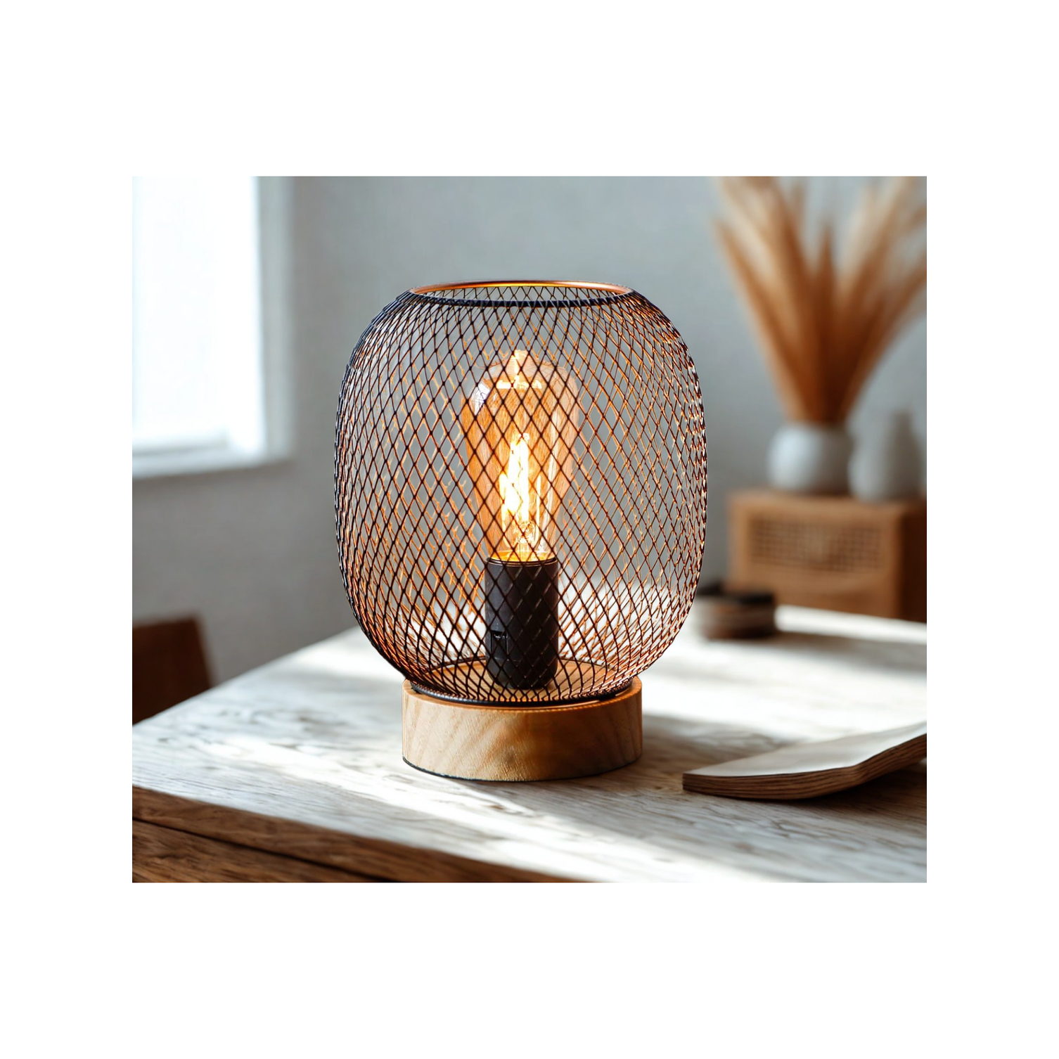 Lampara de Mesa Modelo Nido 2