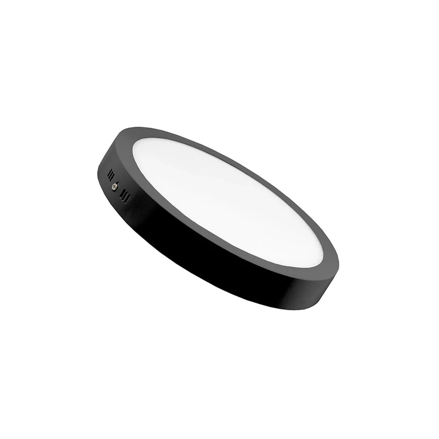 Panel Led Sobrepuesto Redondo 18W 6500K Negro 3