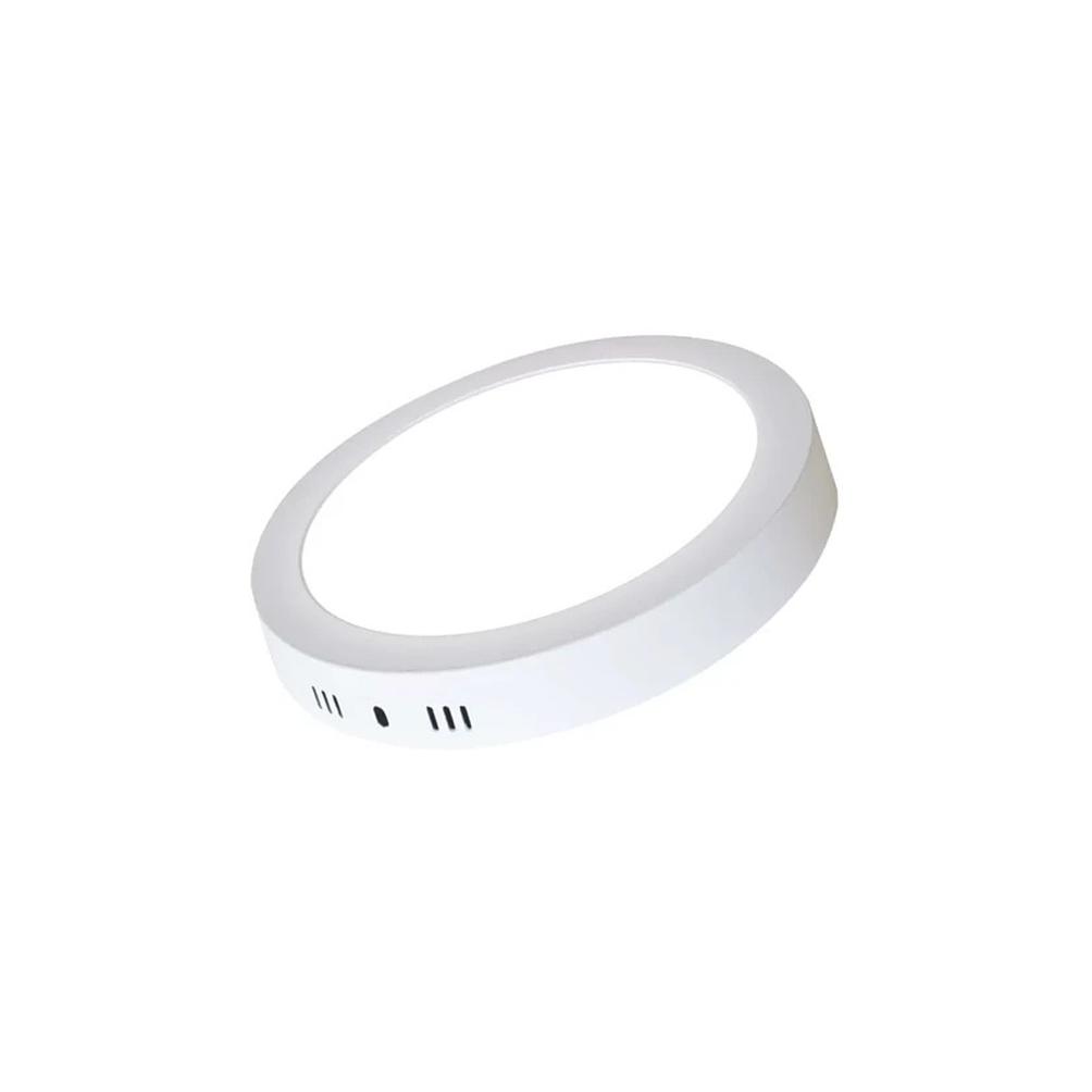 Panel Led Sobrepuesto Redondo 18W 6500K Blanco 2