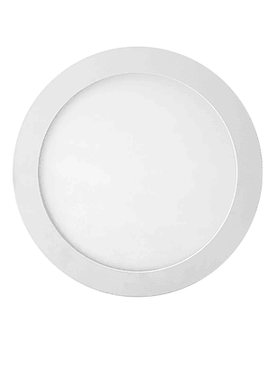 Panel Led Sobrepuesto Redondo 6W 6500K 